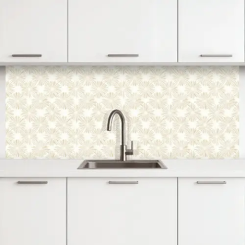 Abstract - Motief - Beige keuken achterwand 2 middel 871 -3d