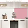 Roze - Kleuren - Interieur - Effen - Kleur keuken achterwand 2 middel 871 -voor-na2_NL