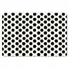 Klassiek - Stippen - Zwart Placemat vinyl groot 368 -zzsfeer1_Kitchenyeah-website