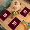 Nice - Uitroepteken - Rood Placemat vinyl groot -zzsfeer5_Kitchenyeah-website