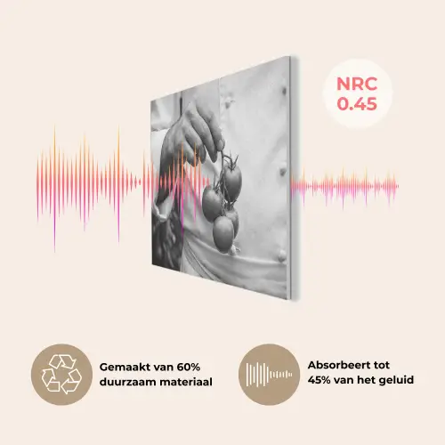 Tomaten - Chef - Zwart - Wit PET vilt klein -USP_NL