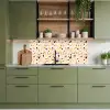 Terrazzo -  Patroon - Geel - keuken achterwand 2 middel 871 -sfeer3