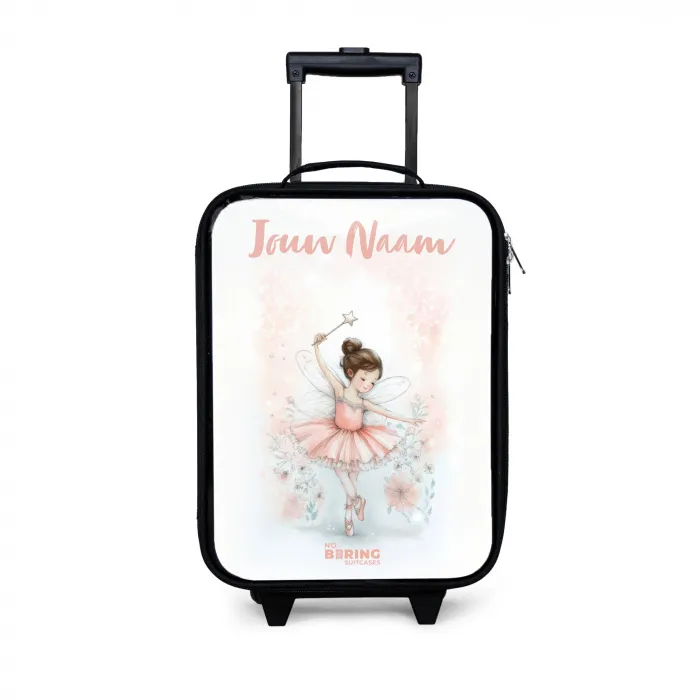 Ballerina - Elf - Fee Kinderkoffer - Zwart klein -3d
