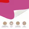 Girl power - Hart - Roze - Rood deurposter klein -tcloseup_DE