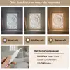 Schelp - Spiraal - Wit Light Box met kabel (Tafellamp) klein -USP_lichtkleurNL