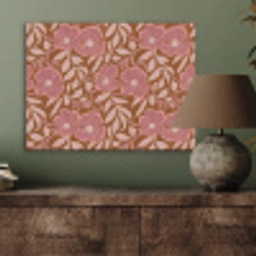 Sfeer - Bloemen - Roze PET vilt klein 837 -sfeer2