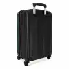 Lederen look mos groen NBS - Handbagage koffer - Volwassenen Unisex middel -achterkant