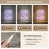 Camouflage - Patroon - Donkerblauw Light Box met kabel klein -USP_lichtkleurNL