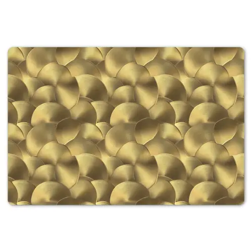Modern - Cirkel - Goud Placemat vinyl groot 368 -zzsfeer1_Kitchenyeah-website