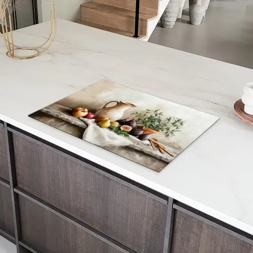 Fruit - Kruiden - Landelijk Inductie beschermer vinyl 3mm klein -sfeer8
