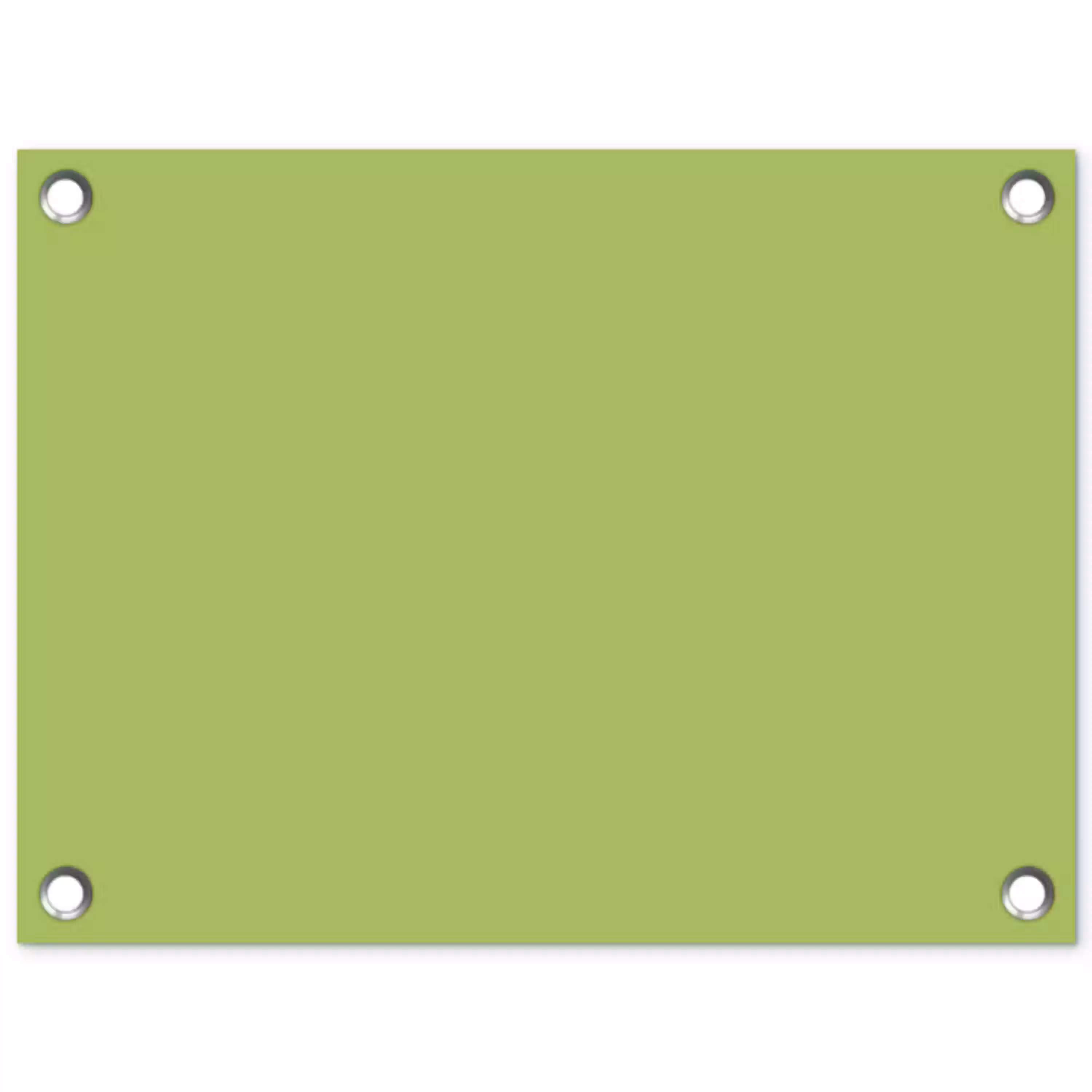 Lime - Glow - Groen tuinposter los doek klein 239 -3d