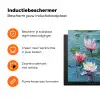 Waterlelies - Bloemen - Roze - Water Inductie beschermer vinyl 3mm klein -zzzzzzz-td-ups