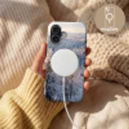 Bos - Bergen - Goud - Winter - Warm Toughcase MagSafe Apple iPhone 17 klein -USP_MagsafeV