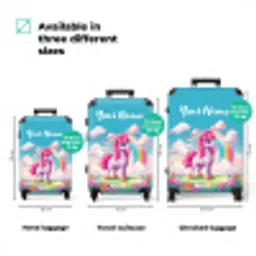 Rosie Regenboog NBS - Handbagage koffer - Kinderen Unisex middel zzzzzzVergelijking_3EN