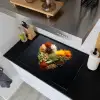 Specerijen - Mix - Hartvorm - Zwart Inductie beschemer met haakjes klein -sfeer1