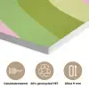 Lijnen - Pasteltinten - Golvend PET vilt klein -closeup_NL