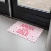 Amore vita sole - Roze - Hartjes Deurmat klein -sfeer2