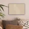 Parallelle lijnen - Lichte textuur - Beige canvas 2cm klein -sfeer1