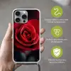 Rood - Roos - Romantisch Hoesje iPhone 16 Pro Max met koord klein -sfeer2_NL