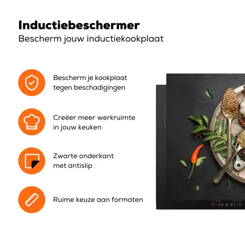 Smakenpalet Inductie beschermer vinyl 3mm klein -zzzzzzz-td-ups