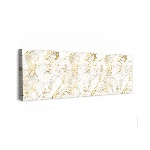 Goudspatten - Wit - Marmer canvas 2cm klein 828 -z3d