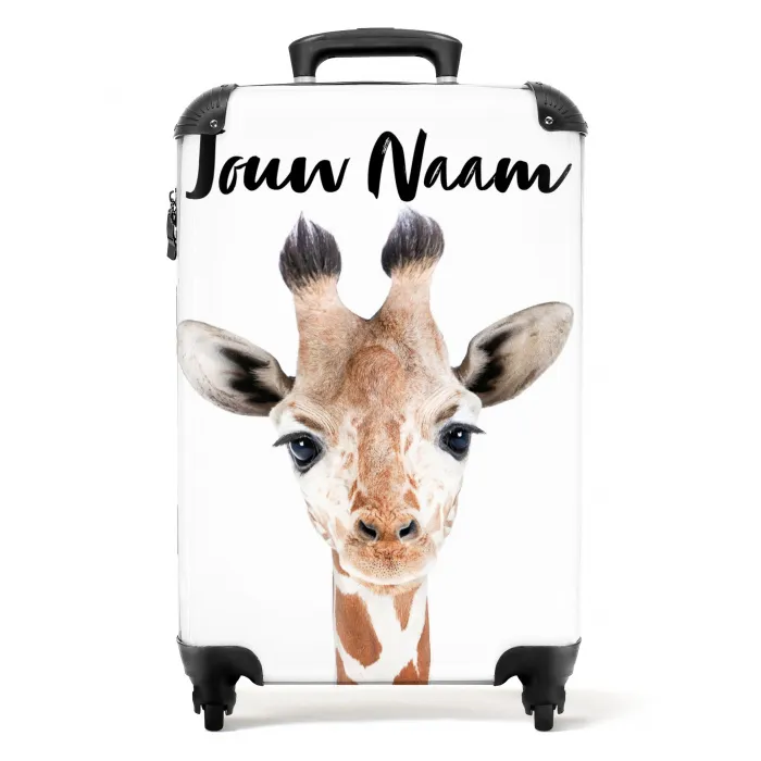 Gerrie Giraffe NBS - Handbagage koffer - Kinderen Unisex middel -productfoto_recht