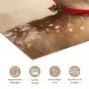 Kerst - Hert - Gewei - Kerstbal - Rendier poster papier klein -closeup_NL