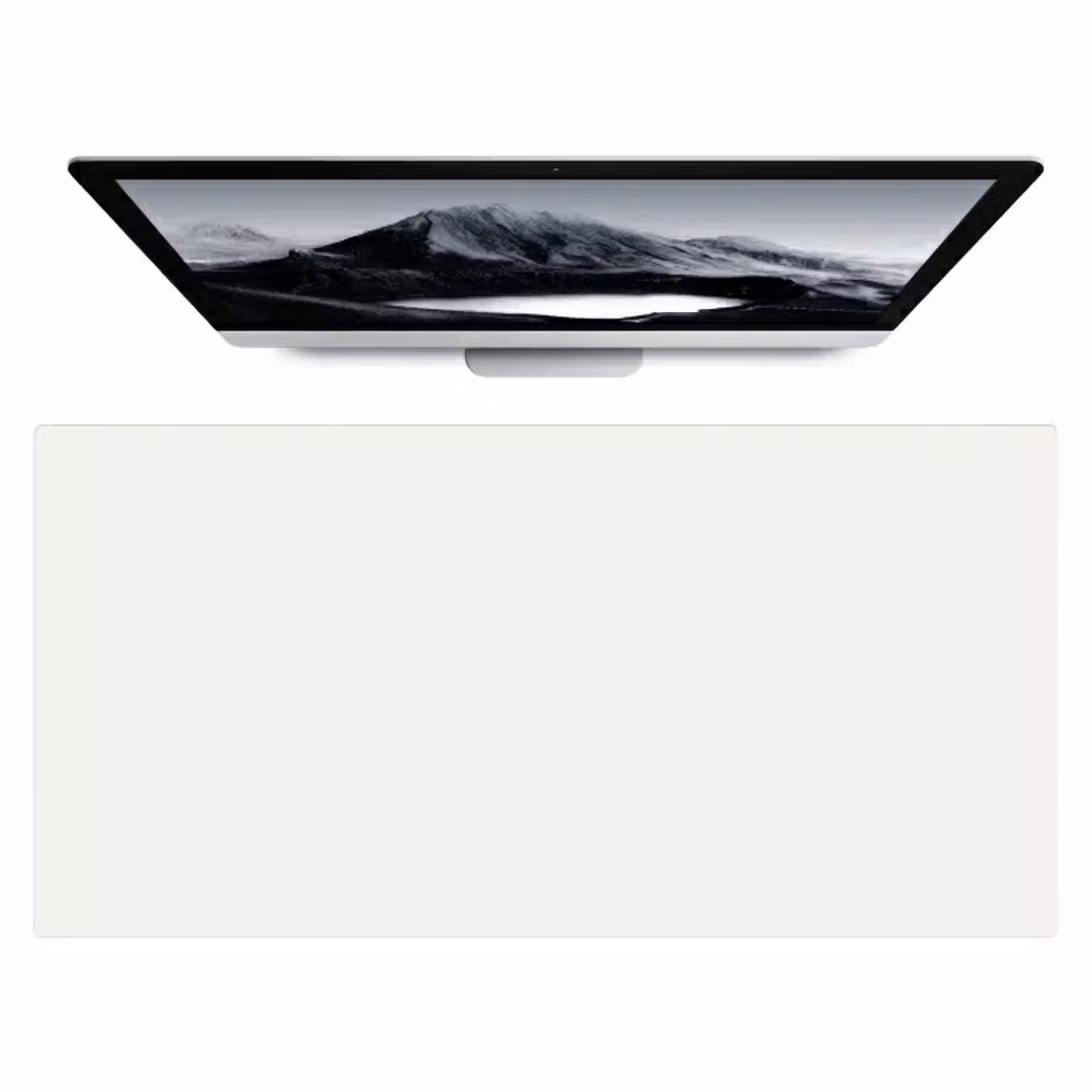 Pure - Alabaster - Wit Muismat XXL klein 681 -zzz3d