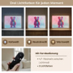 Beer - Kleurrijk - Dier Light Box met batterij (Wandlamp kind) middel -USP_lichtkleurDE