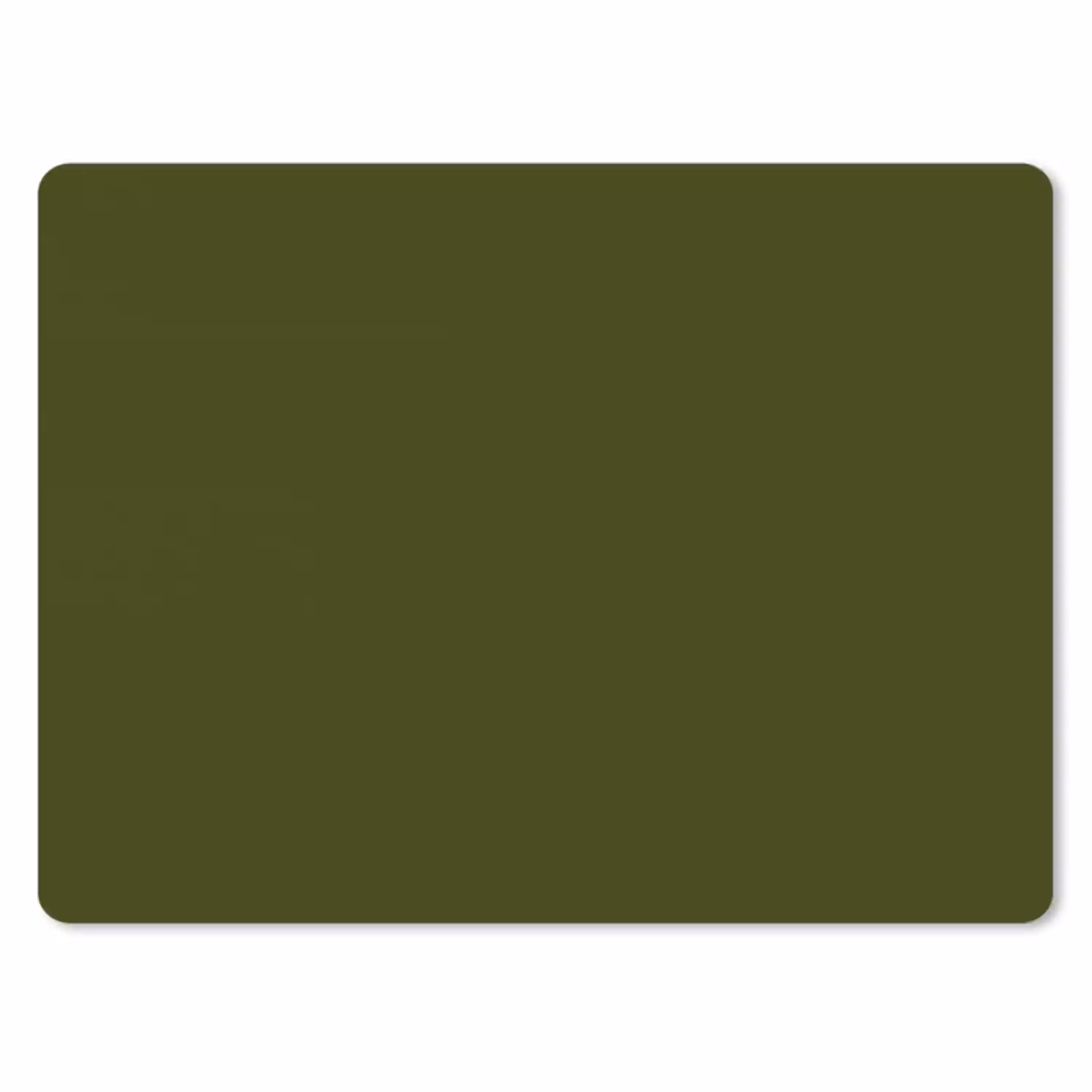 Dark  - Olive - Groen muismat rubber klein 262 -3d