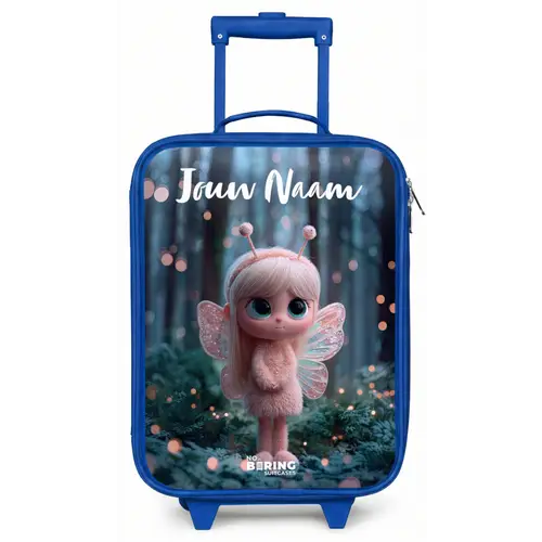Fairy - Bos - Glitters Kinderkoffer - Blauw klein -zz3dotto