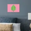 Illustratie - Blad - Minimalistisch - Groen poster papier klein -sfeer2