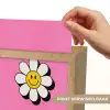 Smiley - Bloem - Roze Light Box met kabel (Kinderlampje) klein -USP_websiteprintNL