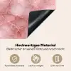 Roze - Kwarts - Goud - Marmer Inductie beschemer met haakjes klein 777 -ky-onderkant-de