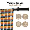 Retro - Disco - Golven Wandkleed katoen klein 269 -sfeer2