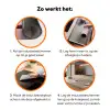 Koffiebekers - Deksel - Verf - Textuur Inductie beschermer vinyl 3mm middel -zzzzzzz-td-werking