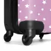 Sterrenstof NBS - Handbagage koffer - Kinderen Unisex middel -wiel
