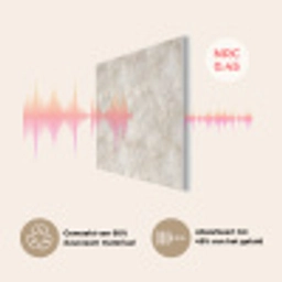 Lichtbeige - Goudbruine Nerven - Marmer PET vilt klein 837 -USP_NL