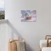 Slak - Disco - Mozaïek - Blauw tuinposter los doek klein -sfeer8