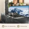 Landschap - Bergen - Sneeuw - Wit keuken achterwand 2 middel -usp_NL