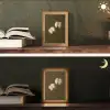 Takken - Katoen - Wit - Bollen Light Box met kabel (Tafellamp) klein -sfeer3