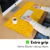 Vloeiend - Olie - Verf  - Geel Muismat XXL klein 681 -sfeer3