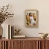 Vrouw - Kunst - Abstract - Modern Light Box met kabel (Tafellamp) klein -sfeer2
