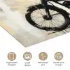 Vintage - Street art - Motor - Jongen - Graffiti - Zwart - Banksy poster papier klein -closeup_NL