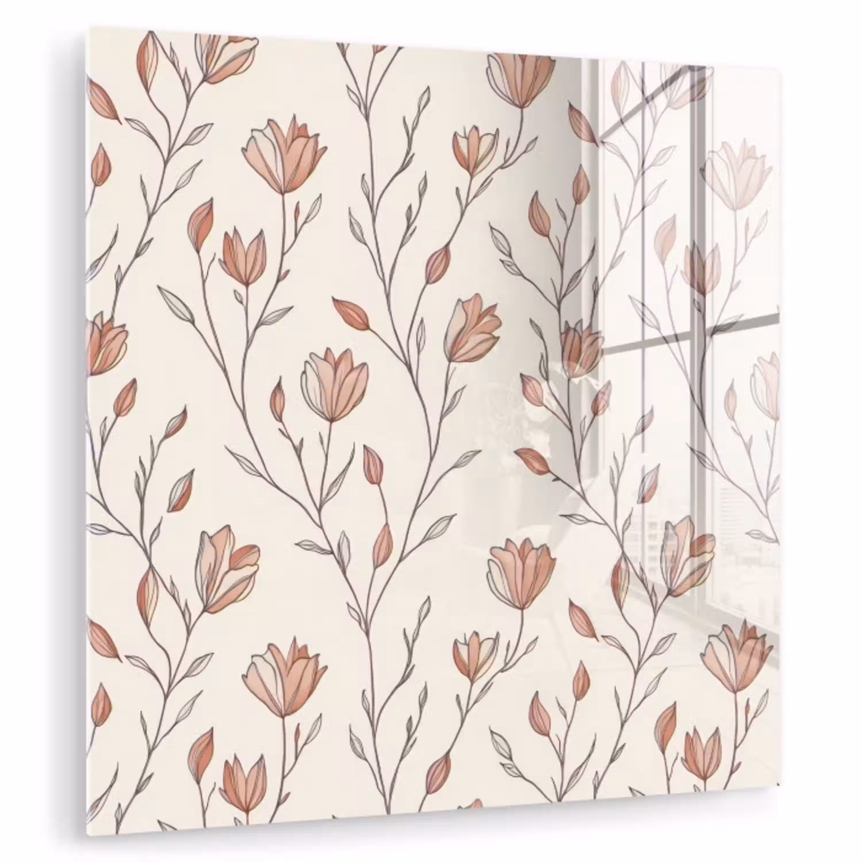 Patroon - Klassiek - Roze plexiglas 5mm klein 11 -zzzproduct_nieuw