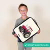 Tractor - Getekend - Rood Kinderkoffer - Zwart klein -sfeer4_NL