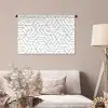 Design - Geometrie - Patroon Wandkleed katoen middel 269 -sfeer4