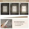 Kerstboom - Japandi - Christmas - Beige Light Box met kabel (Wandlamp) klein -USP_dimbaarNL