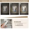 Rechthoeken - Abstract - Blauw Light Box met kabel (Tafellamp) klein -USP_dimbaarDE
