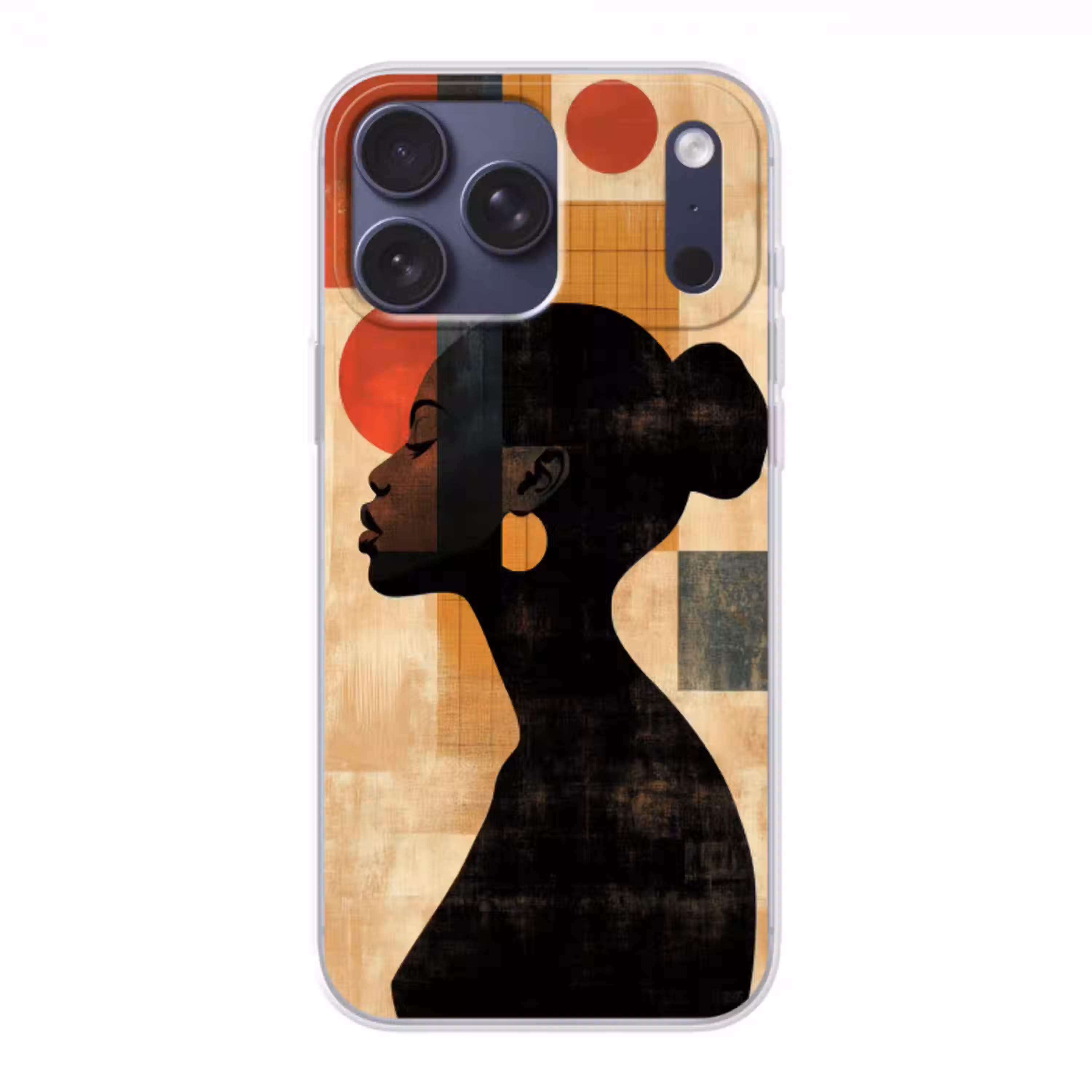 Zijaanzicht - Vrouw - Vormen Telefoonhoesje iPhone 17 Pro Max klein -3d